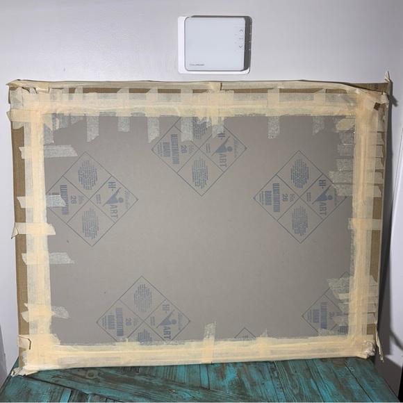 Vintage Large Needlepoint, Gobelin by Wiehler Poppies and Wild Flowers Unframed - Picture 10 of 10